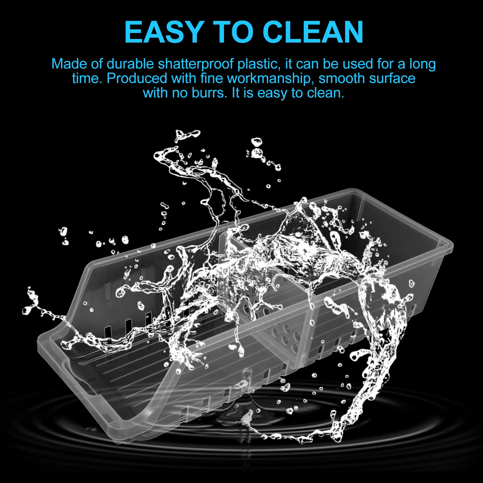 

1pcs Drink Dispenser Can Storage Box Transparent Refrigerator Organizer Fridge Soda Rack Freezer Beverage Holder Canned Food