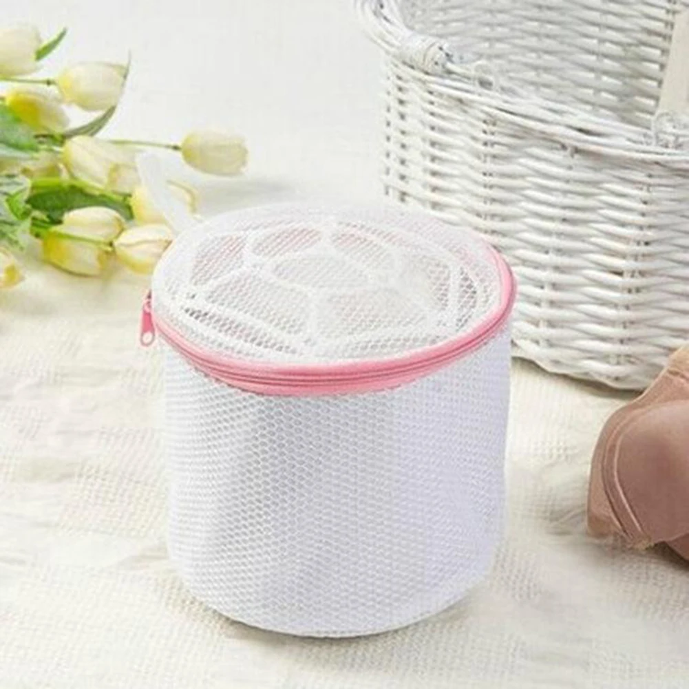 Lingerie Bag Bra Wash Bags Bra Wash Bag 16cm Laundry Net Lingerie Nylon Bra Wash Bag Machine Basket Machine Basket