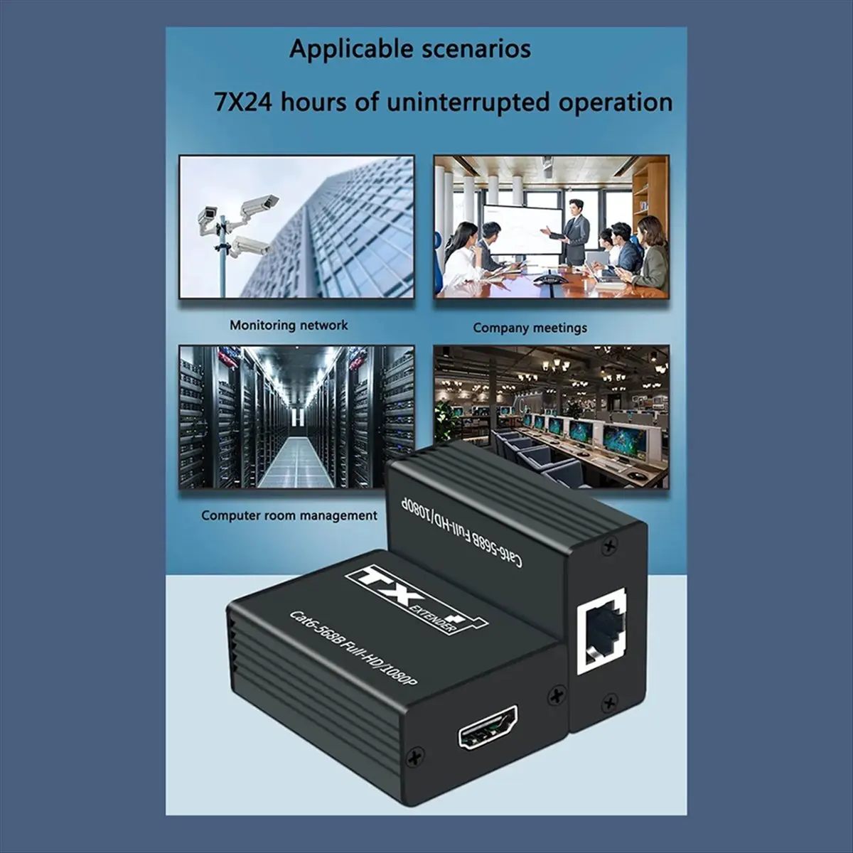 

A23G 30M USB-удлинитель, передатчик-приемник, совместимый с HDMI, 1080p, для подключения ПК к телевизору через Cat6/Cat7 RJ45 Ethernet, аудио-видео конвертер, A