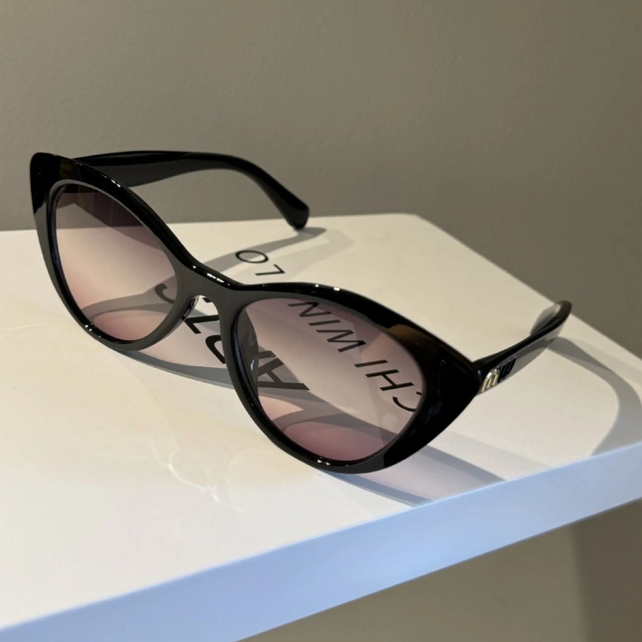 Fashion Cat Eye Women Sunglasses Luxury Brand Designer Sun Glasses UV400 Girl Letter Eyewear Sunglass Luxury Gafas De Sol