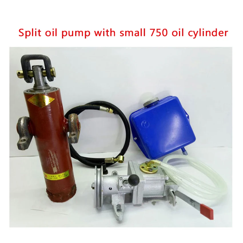 Imagem -02 - Conjunto Completo de Acessórios para Triciclo Diesel Agrícola Modificado Dump Bucket Seção Cilindro de Óleo Telescópico 750 900 1050