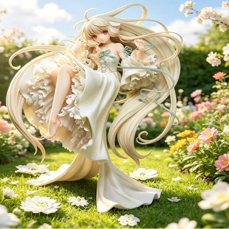 

Anime Figure Chobits Chi Pvc Statue Collectible Ornament Two Dimensional Beautiful Girl Desktop Decoration For Anime Collectors