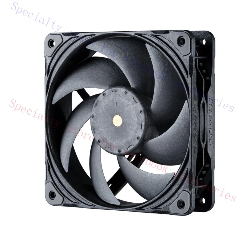 AAA+ FOR Phanteks T30-120 fan, premium high-performance fan, PWM, Black