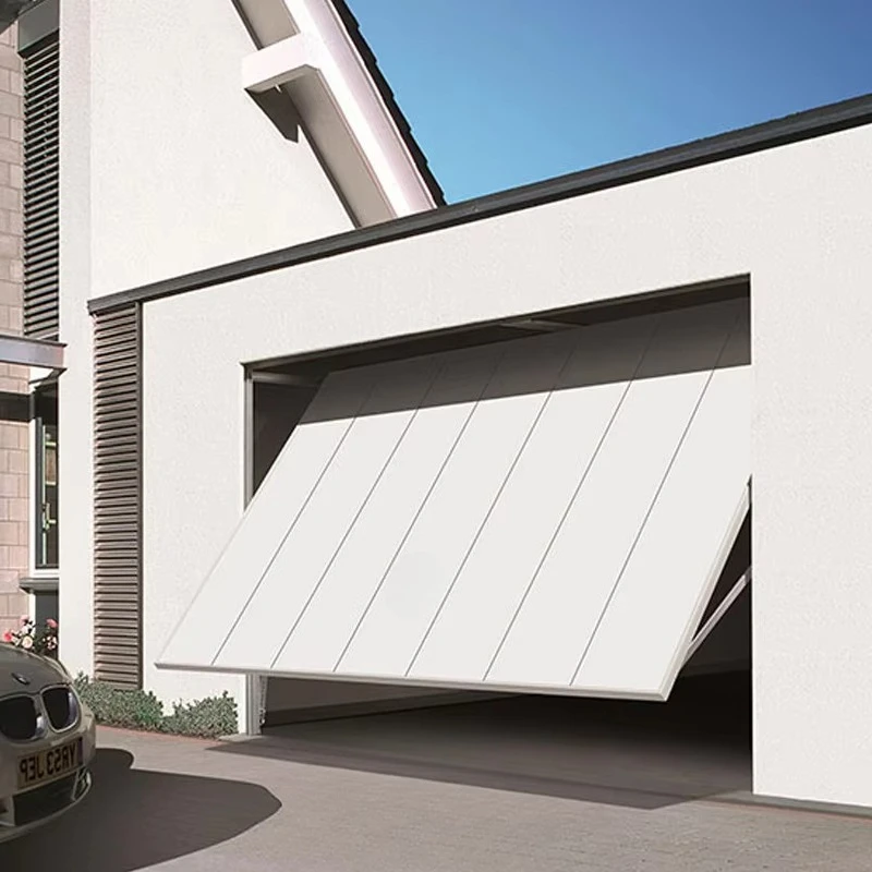 

Modern Single Panel Upturned Aluminum Alloy Garage Door For Villa Insulated Vertical Folding Tilt Up Automatic Garage Doors