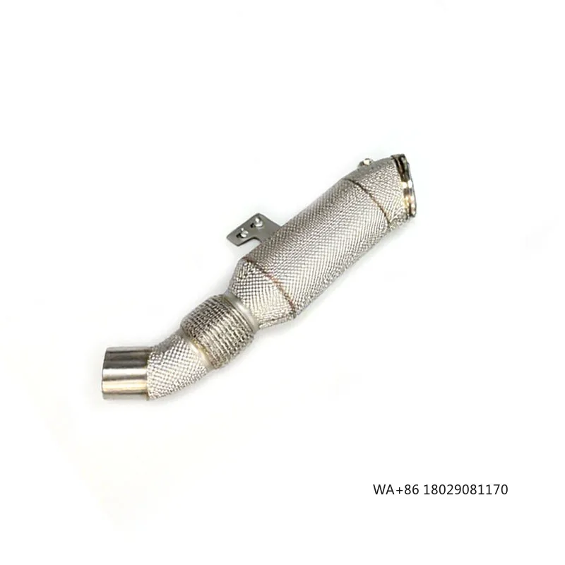 OEM Downpipes With Heat Shield Car Exhaust Pipes System for  M240/M240i 3.0T 2017-2025 Stainless Steel Downpipe Exhaust