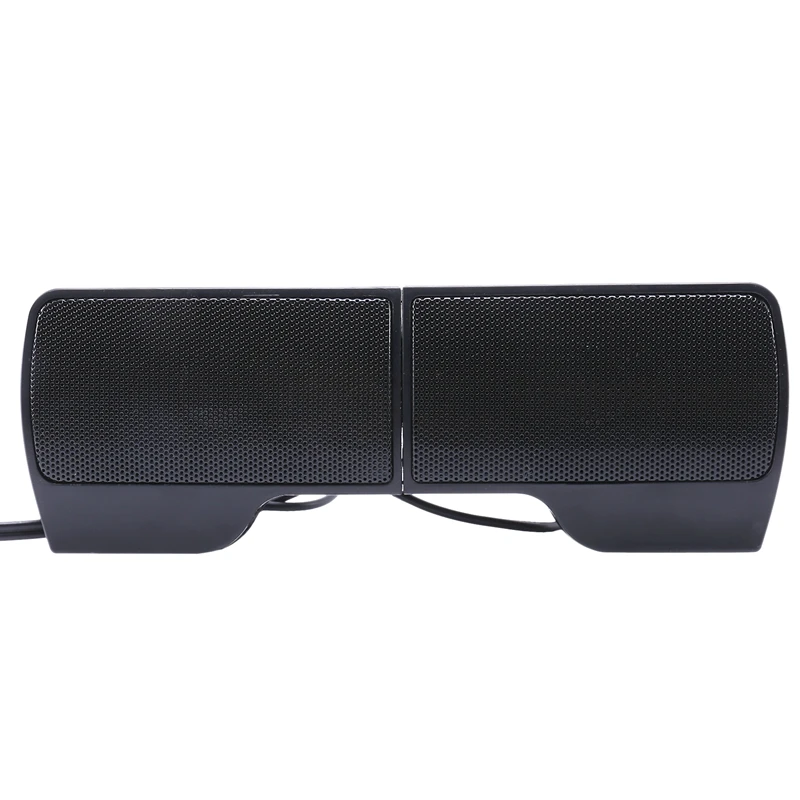 USB-динамик с полной клипсой для ноутбука, ноутбука, ПК, настольного ПК, планшета, проводной стерео динамик, линейный контроллер, звуковая панель