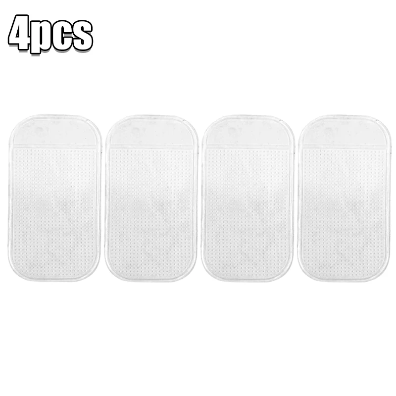 1/10 stücke Auto Dashboard Klebrige Anti-Slip PVC Matte Silikon Anti-Slip Lagerung Matte Pads Nicht-Slip klebrige Pad Für Telefon Schlüssel Halter