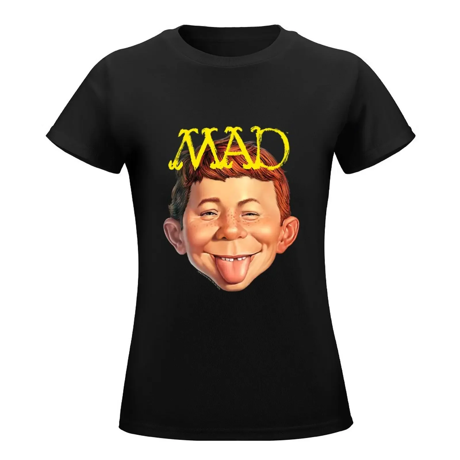 Mad Magazine Absolutely Mad T-Shirt summer clothes graphics cute t-shirts for Women