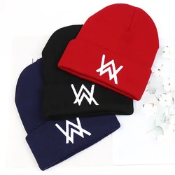 Fashion Winter Hat Knitted Beanie Hats for Women Hip Hop Caps for Men Alan Walker Cool Warm Ski Bonnet Unisex Cap