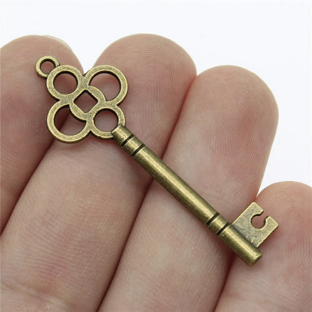 Classic Key Charms Decoration Vintage Supplies For Jewelry