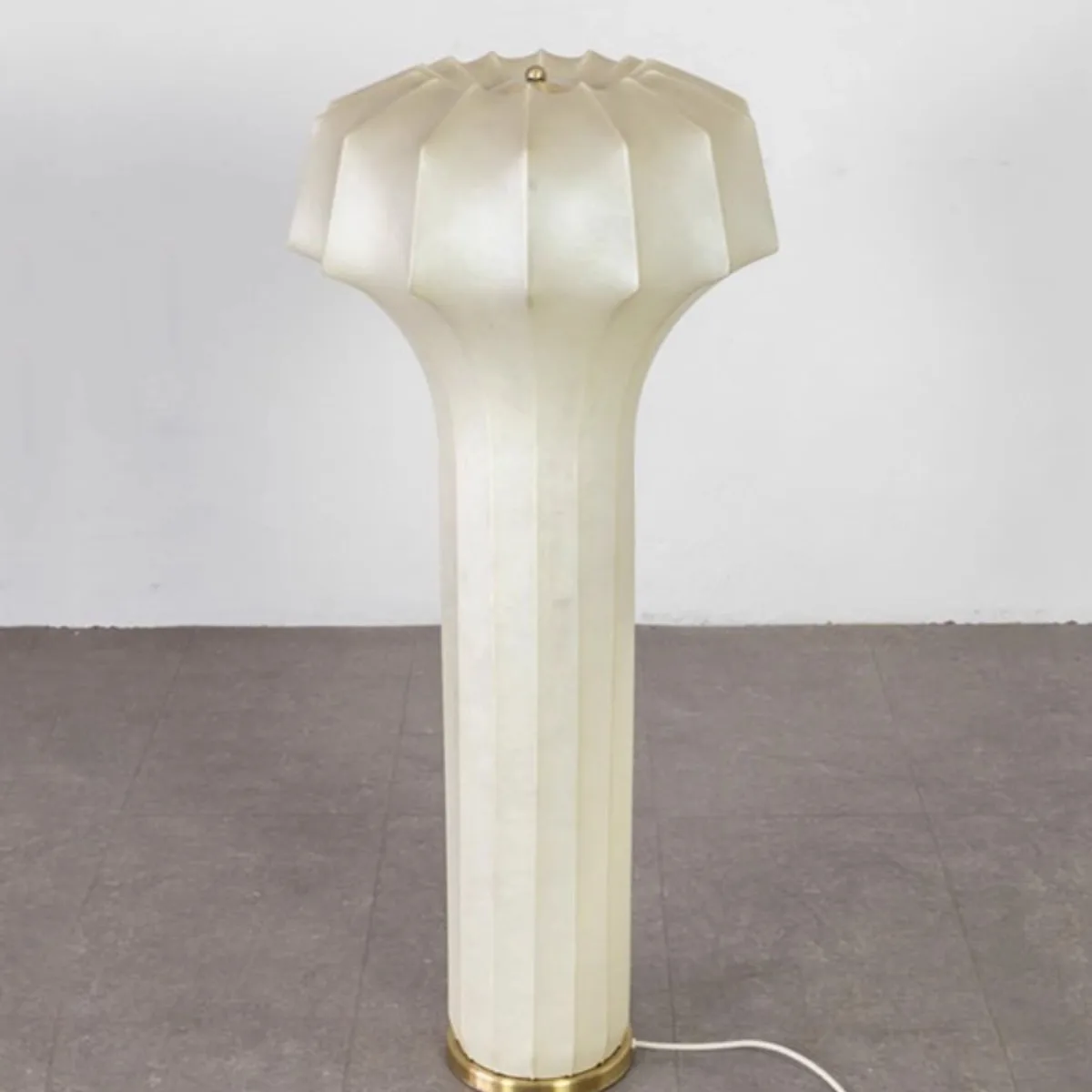 

2025 New Japanese Wabi-Sabi Silk Paper Floor Lamp for Living Room, Bedroom Retro Standing lamps