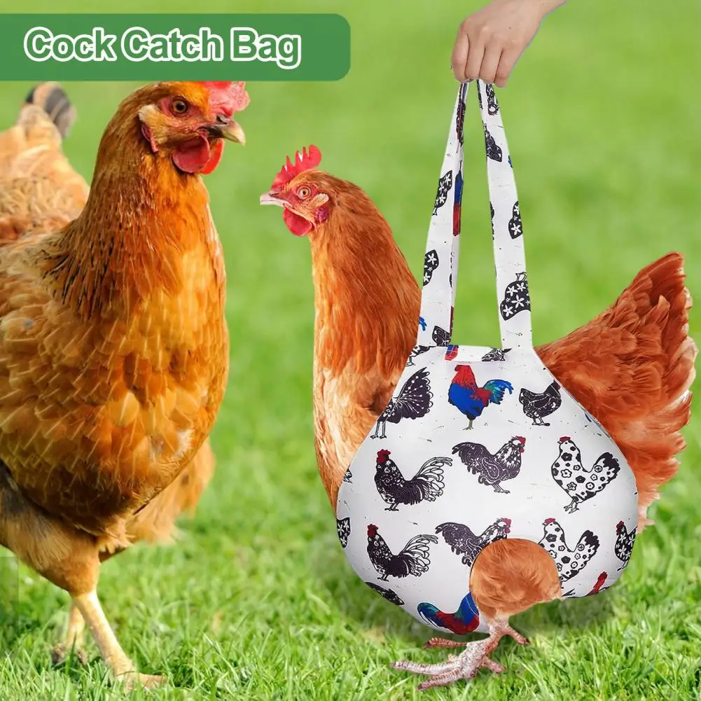 Washable Poultry Transport Bag Chicken Leg Holder Poultry Carriers for Travel Transport Chicken Tote Bag Hen Sling for Hiking