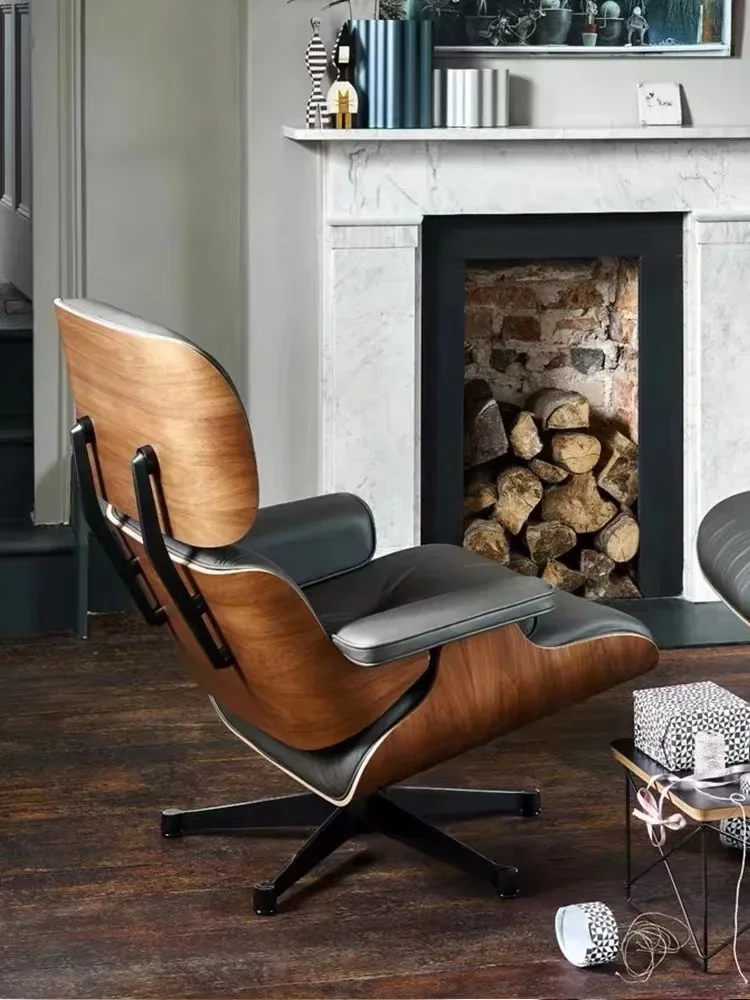 Italian Artist Brand Office Chair,Designer Art Single Sofa Chair, Living Room Leisure Chair, Simple Leather Leisure Chair
