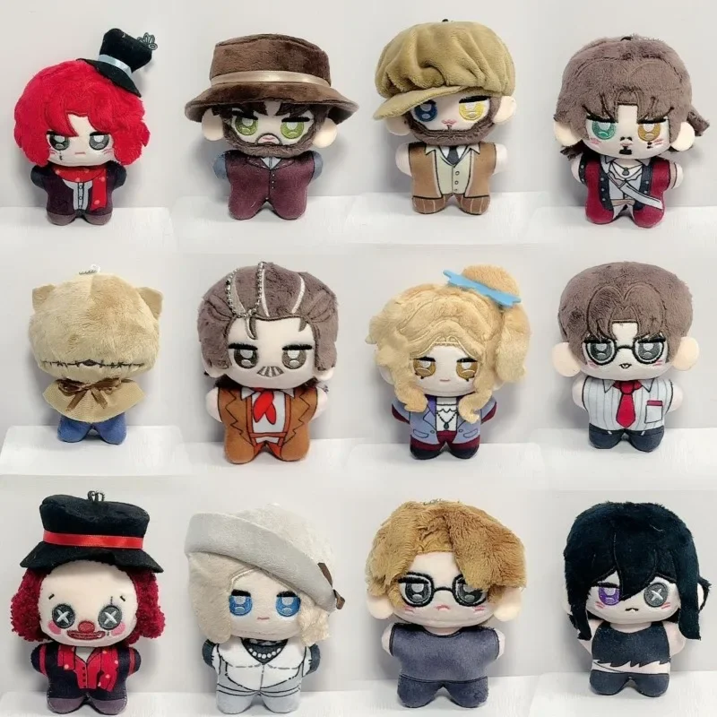 Game Identity V Cosplay First Officer Clown Thief Weeping Clown Magician Wildling 10cm Backpack Pendant Plush Keychain Gifts