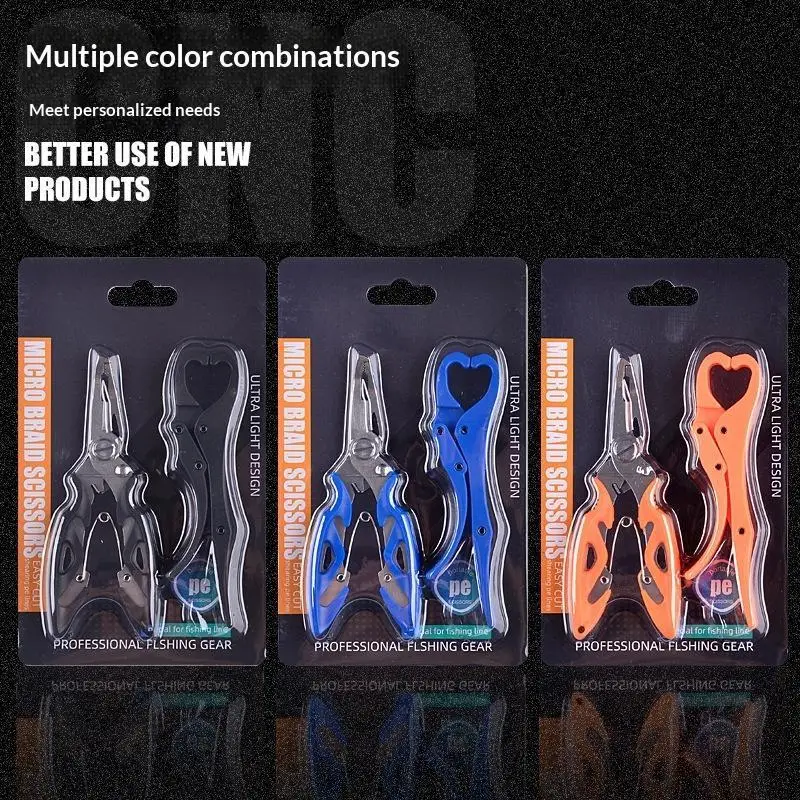 Multifunctional Portable Fishing Tool Set Mini Lure Pliers Fish Controller PP Stainless Steel Material Outdoor Angling Accessory view 2