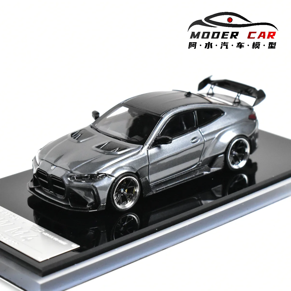 SW 1:64 G82 M4 ADRO BODY KIT Diecast Model Car