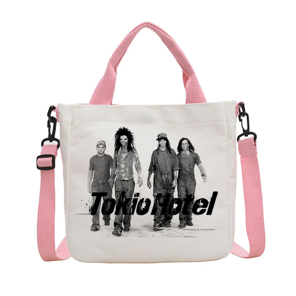 Music Tokio Hotel tote bag totebag personnalisable sac cabas shopping y2k woman