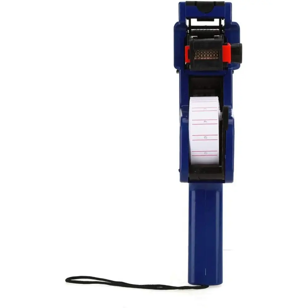 

1 Roll Labels + 1 Ink Digital Tag Printer 8 Digits Display MX-5500 Handheld Labeler Office Supermarket Tag Marker Machine