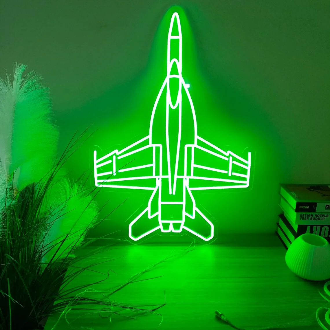 

Plane Neon Sign Handmade Neon Lights For Bedroom Creative Kids Teens Room Decor Bar Club Home Room Wall Decor Christmas Gifts