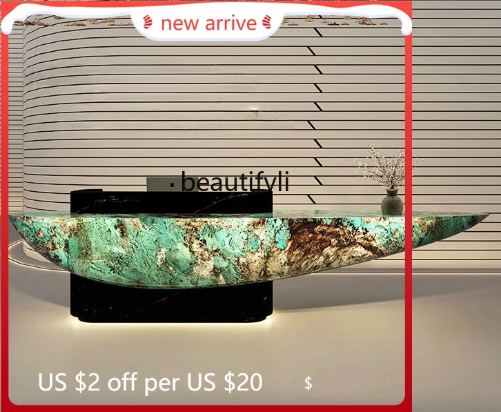 

Beauty Salon Cashier Clothing Store Bar Dance Training Class Medical Beauty Hotel Company Reception Desk