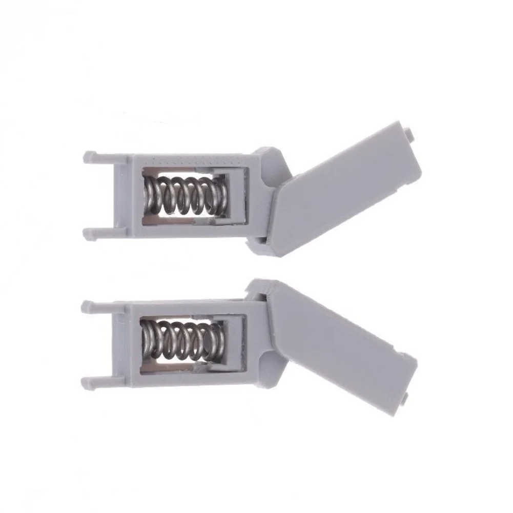 Gray Plastic Hinge Pair for Panasonic For SL J110R For SL JS17 Turntable Dust Cover Smooth Operation Reliable Fit