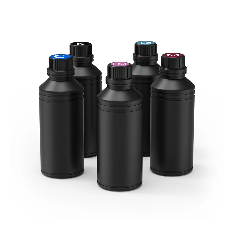 Epson Head 3060 6050 6090 UV Printer for KECAI 500ml Eco UV Compatible Ink Cartridge UV Printing Ink for UV Printer