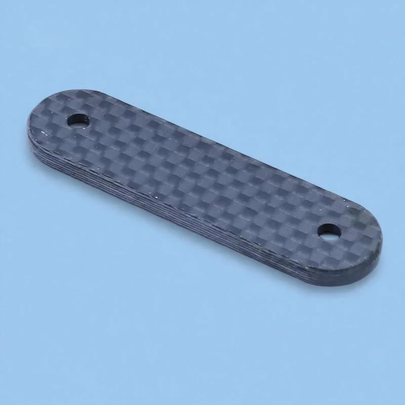 RC 1/8 Carbon Fiber Simulation Tail Wing Press Hole Spacing 40mm for 1/8 ARRMA TYPHON 6S V5 TLR BLX Buggy RC Car