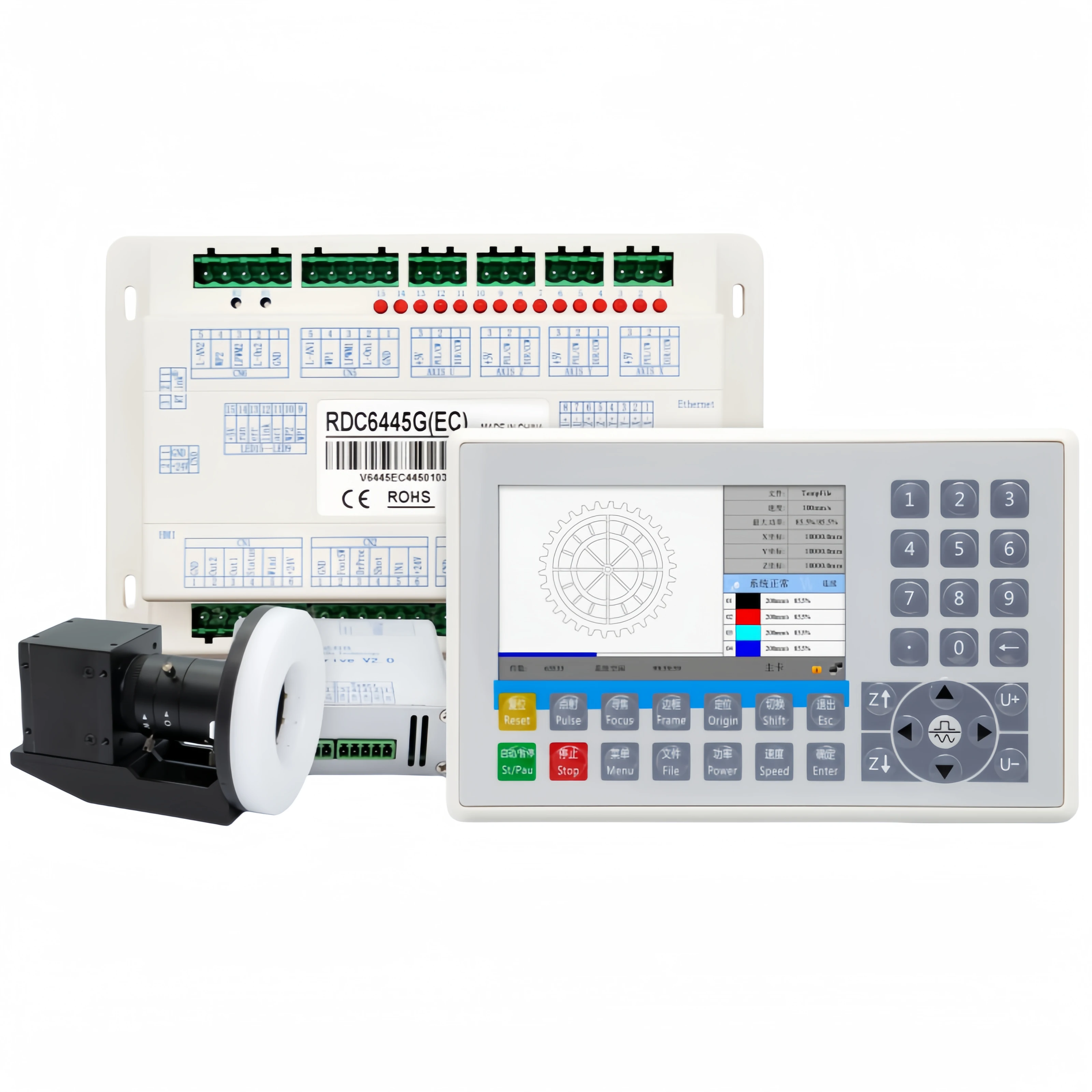 Ruida Controller RDV6445G RDV6445S 6445G/6445 Small Vision  Cutting and Engraving Control System