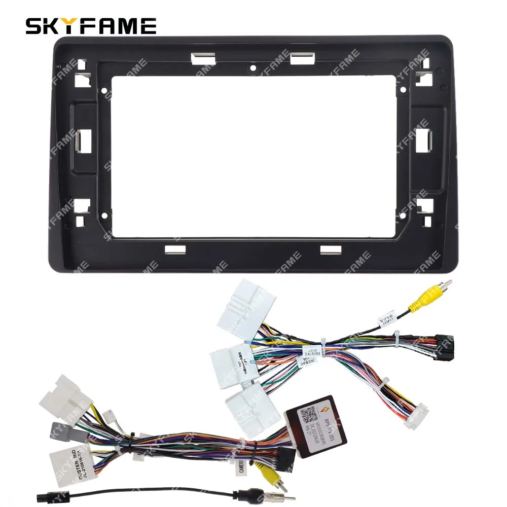 

SKYFAME Car Frame Fascia Adapter Android Audio Dash Mount Kit For Renault Dacia Duster Arkana 2018-2019