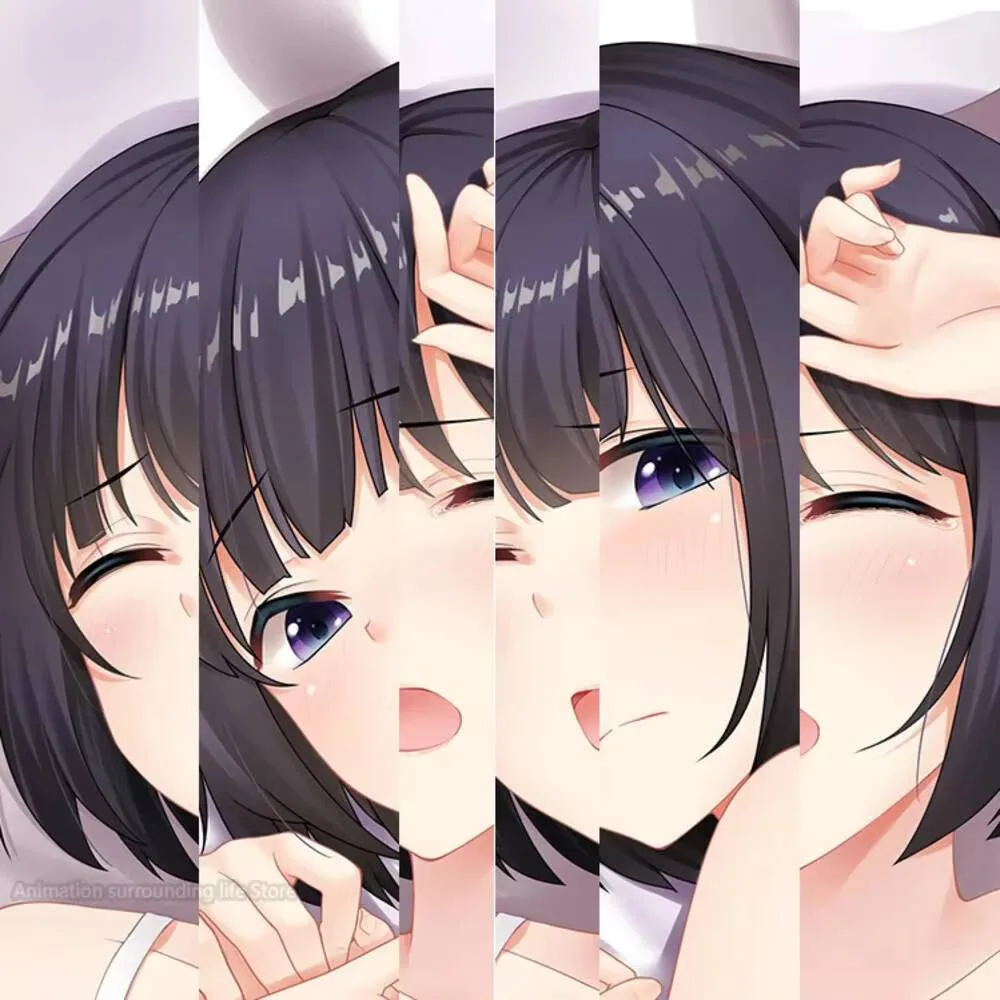 

Scum's Wish Yasuraoka Hanabi Dakimakura Dakimakura Pillowcase Bedding Anime Pillow Customize Hugging Body Pillow Case