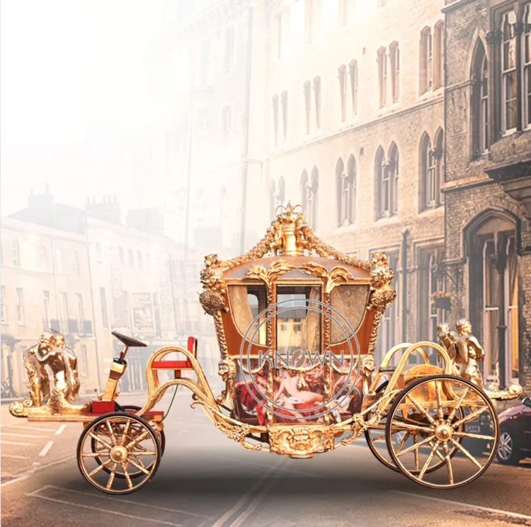 OEM Electric Horse Carriage Carts for Sale Royal Horse Marathon Carriages Wagon Bridal Dutch Special Transportation