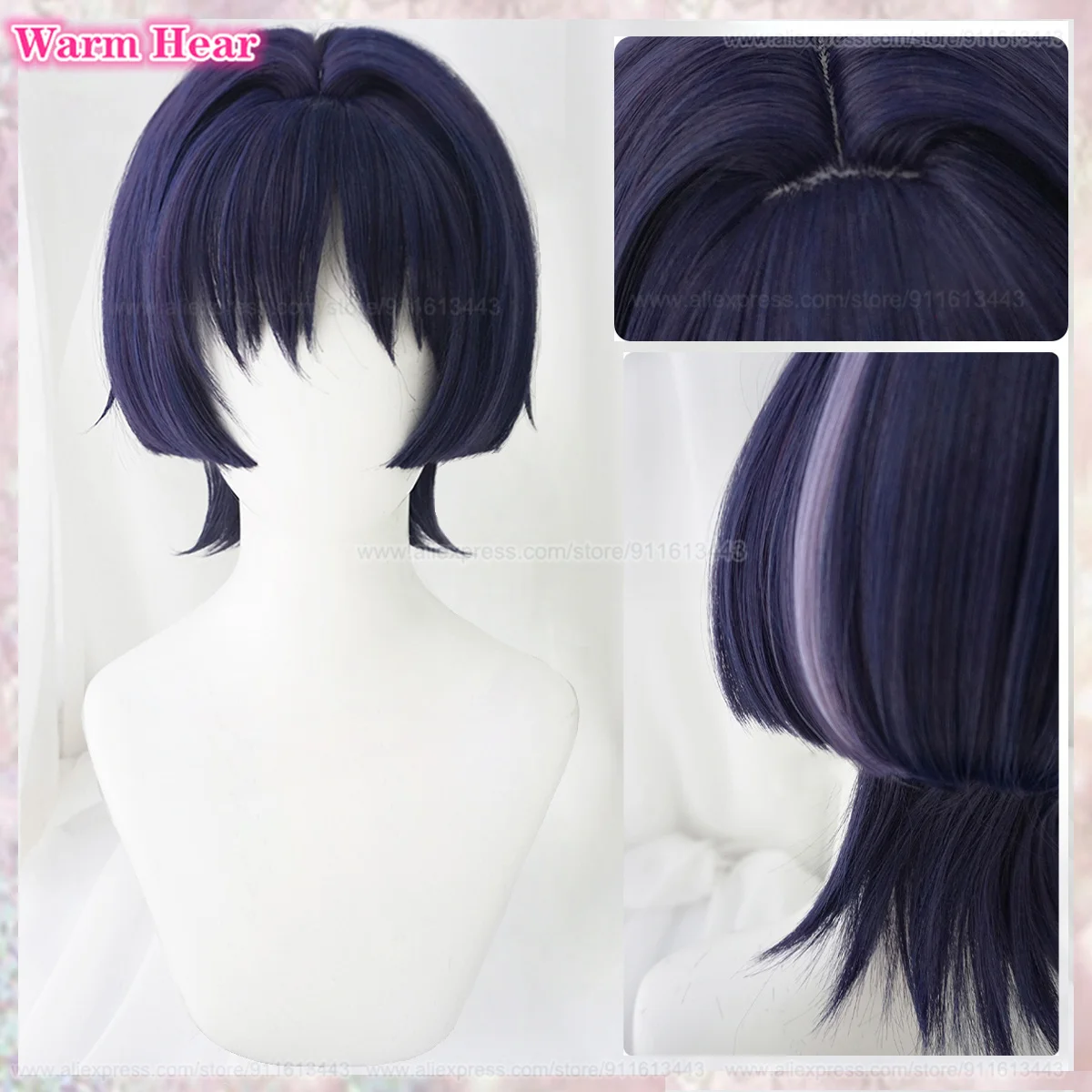 Pre Style  Wigs Scaramouche Cosplay Wig Kunikuzushi Balladeer Wigs Heat Resistant Hair Wanderer Anime Cosplay Wig