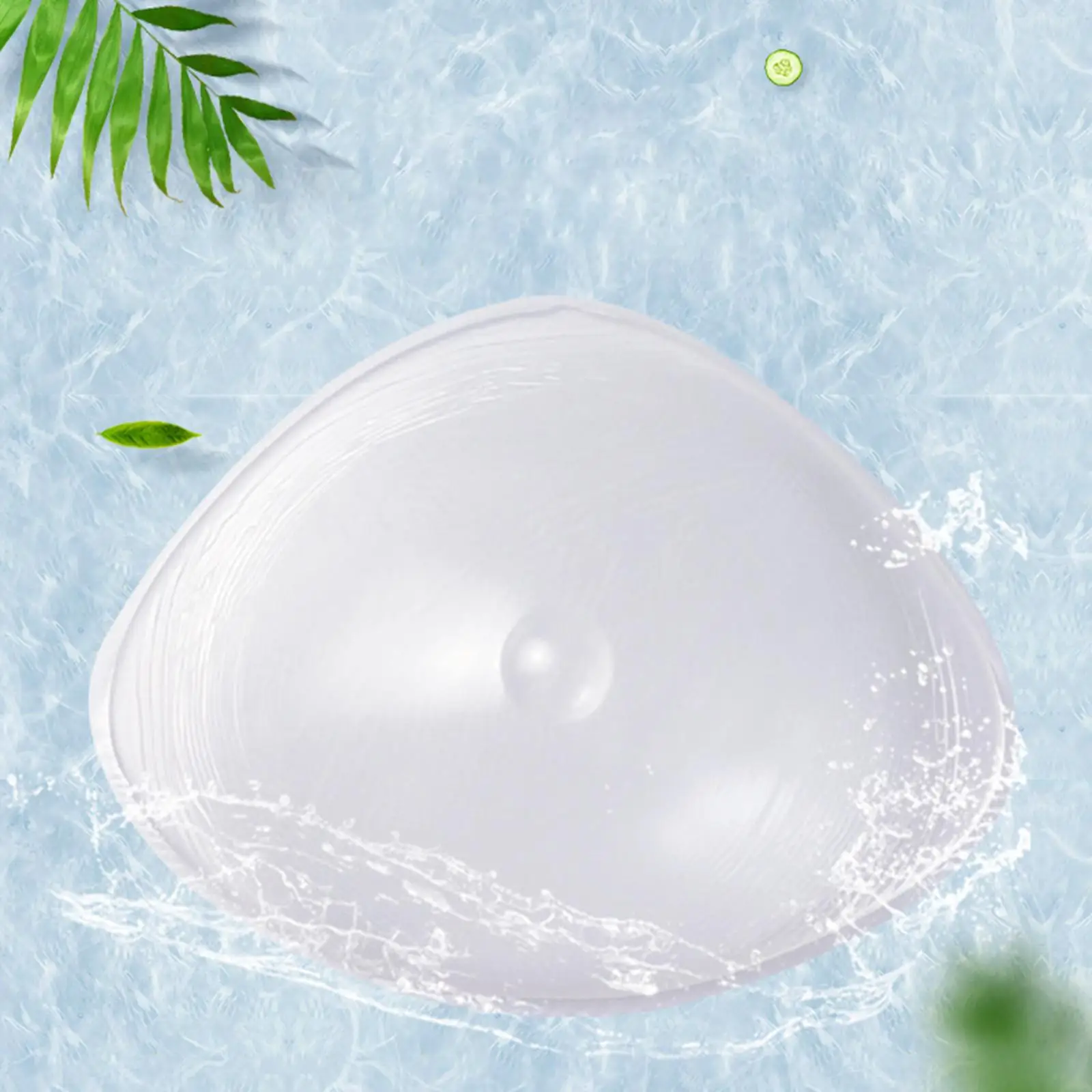 Silicone Chest Pad Women Breathable Bikini Bra Insert Reusable Push Up Underwear Pad Transparent Swimsuit Breast Pad for Sport