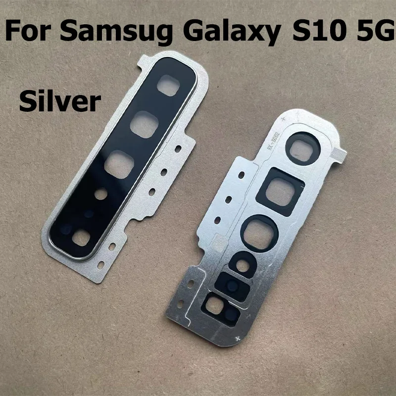 For Samsung Galaxy S10 5G Housing Back Camera Glass Lens With Cover Frame Holder Replacement