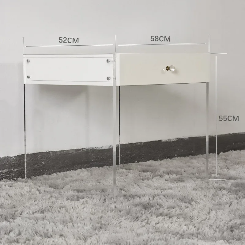 Modern simple new Chinese hotel bedroom bedside table locker