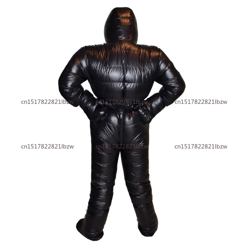 White Goose Down Filling Jacket for Men and Women, Professional Polar Expedition, Winter Down Suit,  Camping, 1500g