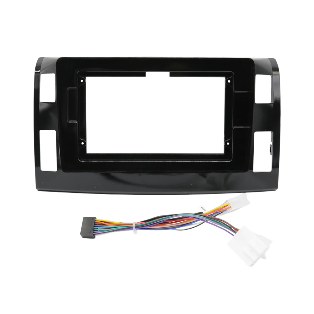 Car Radio Fascia Frame 10 Inch Dash Panel Kit For Toyota Previa 3 XR50 Estima Tarago 2006-2016 Android Adapter Wiring Harness