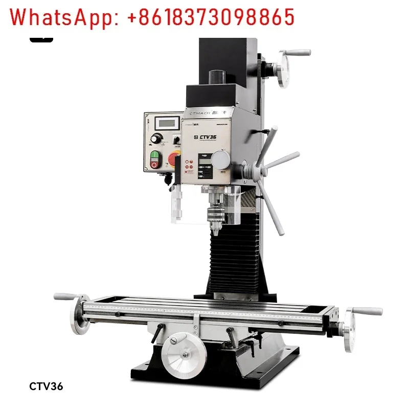 

CTV36 silent drilling and milling machine household continuously variable speed desktop high precision drilling and milling