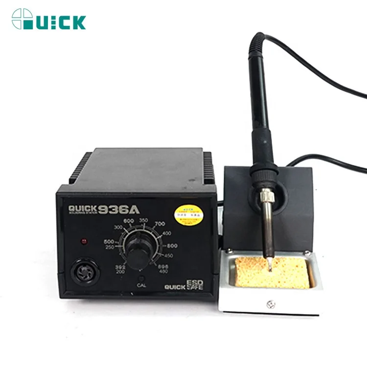 Original Quick 936A 60W Lead Free Temperature Control Soldering Iron Station