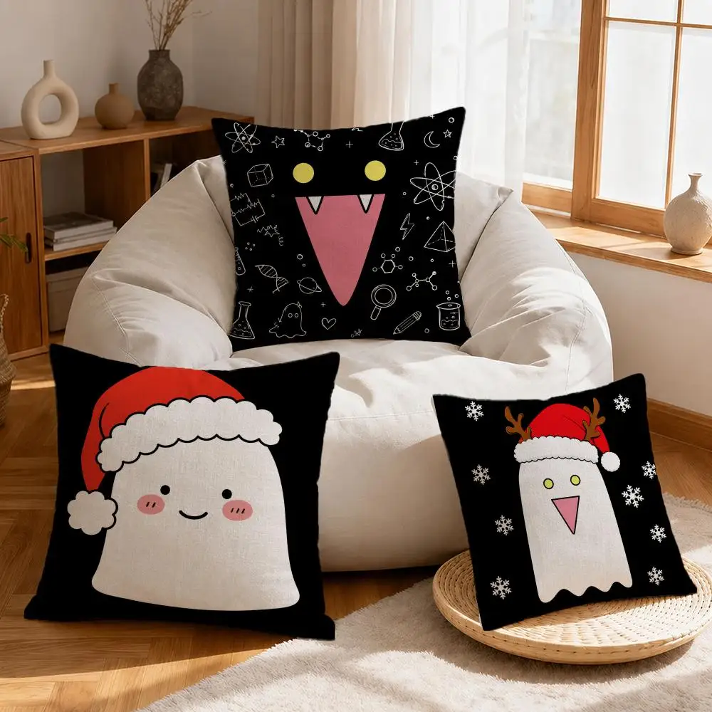 Movie Lightsaber Cushion Cover Linen Anti-Mite Antibacterial Cushion Cover Invisible Zipper Sofa Decor