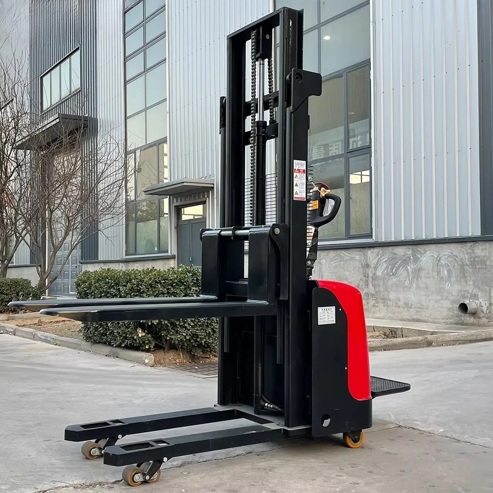 Customized Heavy-Duty 2Ton Electric Stacker 2000kg Load 3900mm Max Lift for Logistics Yards Stacker Narrow Aisle Walkie Stacker