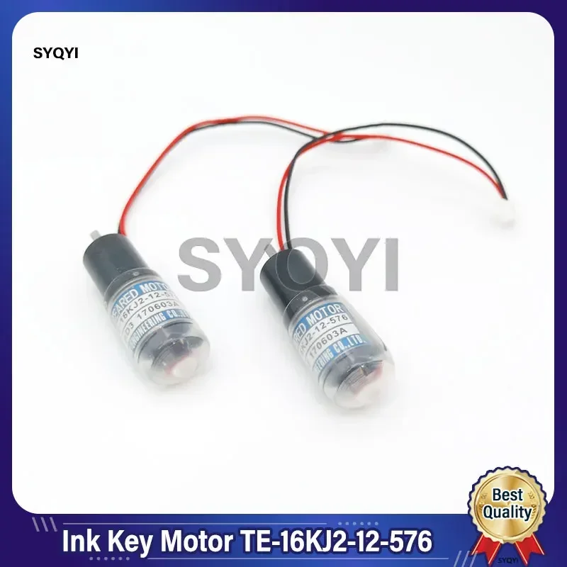 1 Piece Ryobi Ink Key Motor TE-16KJ2-12-576 For Printing Machine Parts Partigo Ryobi Ink Key Motor TE16KJ212576