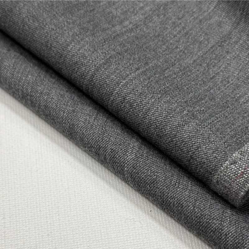 L100XW145CM Imported Worsted Tweed Wool Fabric Lightweight Spring Autumn Dress Suit Haute Couture DIY Sewing Accessories view 4