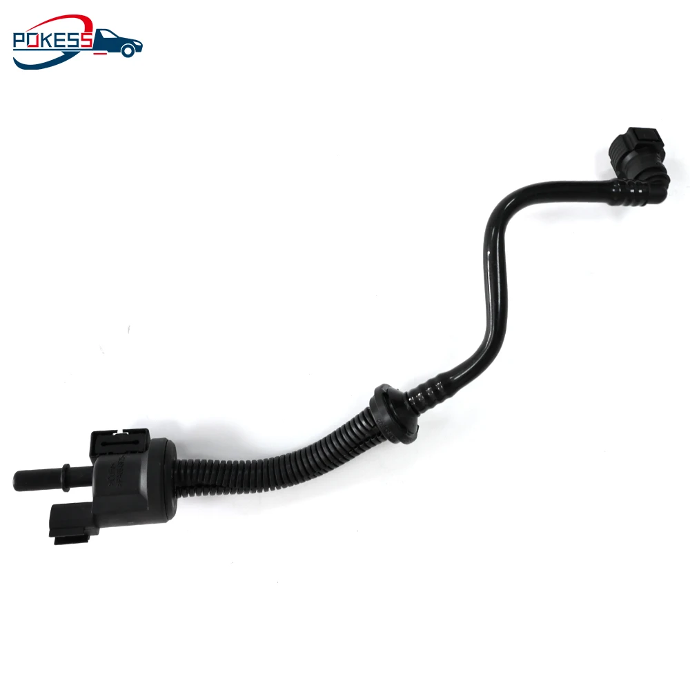 FR3Z9G297H Carbon Canister Solenoid Valve Assembly with Tube FOR Ford Mustang 2.3L 15-25 Ecoboost  Vapor Canister Purge Valve