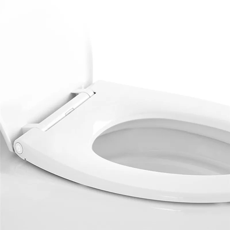 Imagem -03 - Bico de Baleia Inteligente com Luz Noturna de Indução Tampa do Assento Sanitário de Aquecimento Controle de Temperatura Ntc