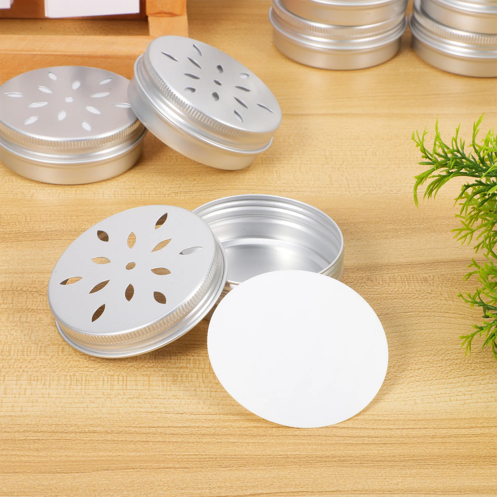 

10pcs Training Jar Dog Smell Container Scentwork Detection Boxes Supplies Aluminum Stable Pet Training