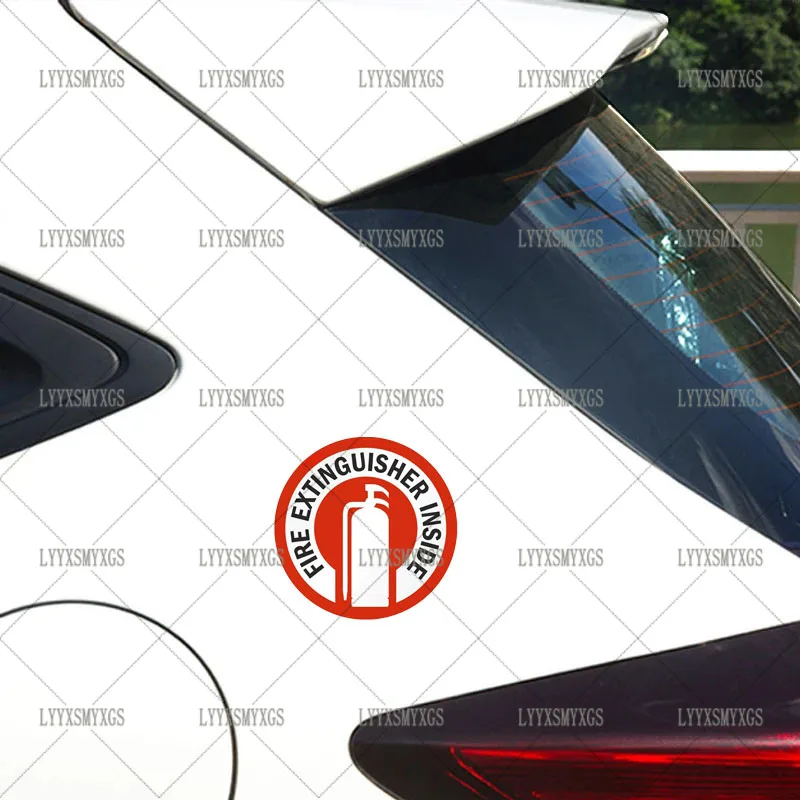 Self-Adhesive Custom Fire First Aid Car Stickers Waterproof Sunscreen Vinyl Decal PVC wholesale Car Accessories