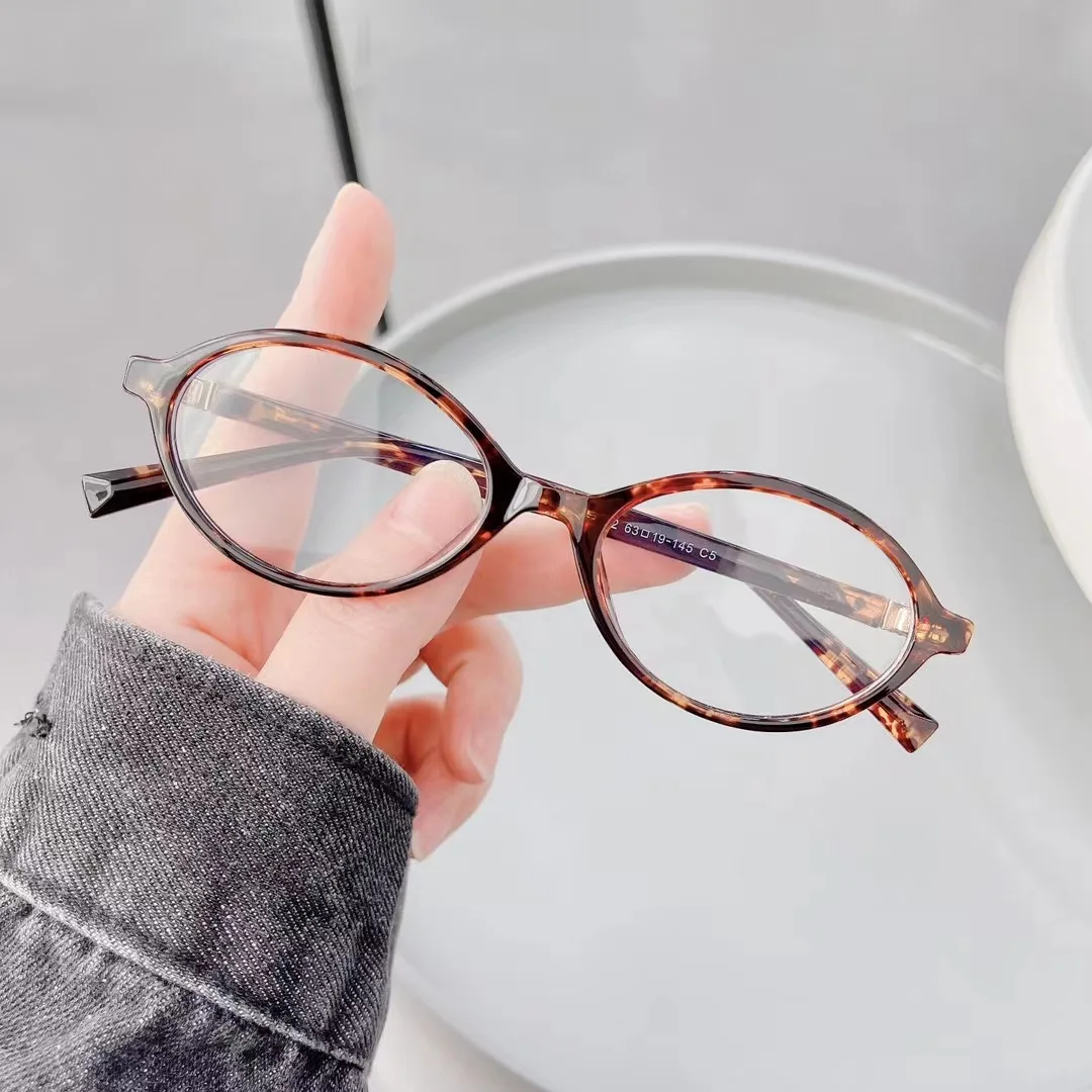 Neue Vintage Ovale Sonnenbrille für Damen und Herren Marken-Ellipsen-Sonnenbrille Ovale Brillen für Männer und Frauen – Detail 4