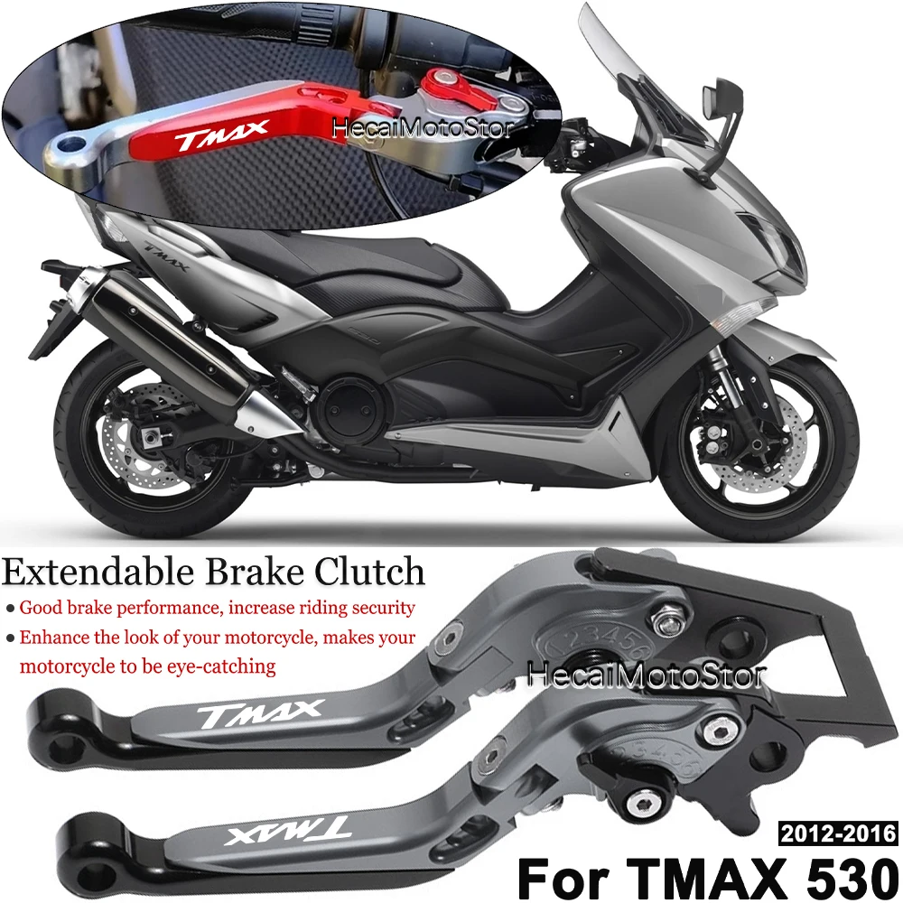 

For Tmax 530 tmax 530 2012-2016 Motorcycle CNC Brake Clutch Lever Motorcycle manually adjustable lidu brake clutch lever