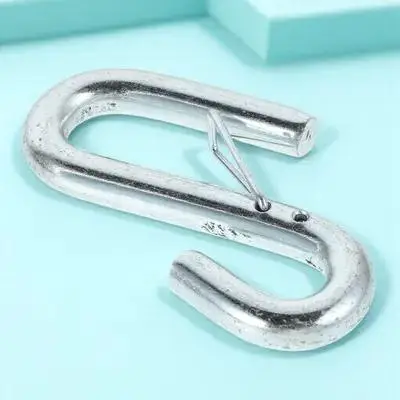 

Heavy Duty Safety Chain S Hook Metal Tow Hook for Vehicle Trailer Rv Anti Slip Secure Towing Tool Trailer Chains Hooks